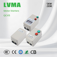 QCX5-09 LVMA 9A Directe online solid-state motorstarter Ster-driehoek dubbele spanning 4A-6A stroombereik 6kW 240V 50/60Hz Magnetisch