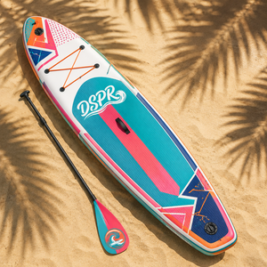 Planche de Stand Up Paddle rétro Y2K aux couleurs vives, idéale pour les aventures de paddle sur lac, rivière et côte. - Product Image 3