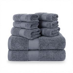 Serviettes personnalisées 100% coton avec logo brodé, séchage rapide, absorbantes, écologiques, douces, carrées, pour le camping, la maison, les salons de beauté, tissées - Product Image 1