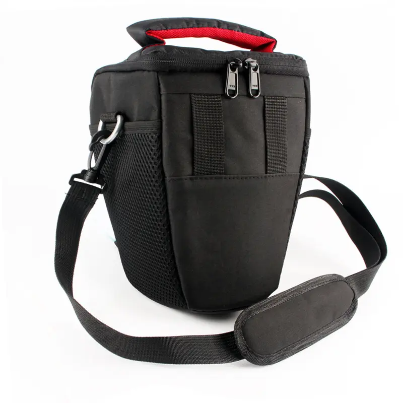 Camera Bag Leather Case Waterproof Digital DSLR Camera shoulder Bag For DSLR Camera Bag Lens Nikon Canon Sony