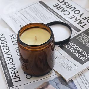 Customized logo Diverse Colors Durable for Use Purified air High Quality Smokeless <strong>Tomato</strong> Scented <strong>Candle</strong> - Product Image 1