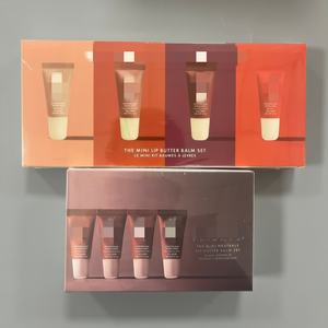 ชุดลิปบาล์มมินิ 4 ชิ้น สำหรับฤดูร้อน บำรุงริมฝีปาก กลิ่นวานิลลา สีเบจ น้ำตาลทราย บำรุงผิว จัดส่งเร็ว ชุดของขวัญสำหรับการเดินทาง - Product Image 4