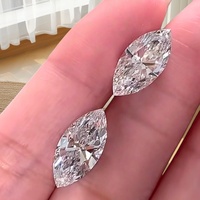 Diamante Sintético CVD Certificado por IGI de 5ct 6ct, Corte Excelente, Corte Marquise, Diamante Cultivado en Laboratorio, Diamante Suelto de Gran Quilate