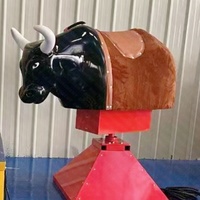 Taureau mécanique commercial à vendre, machine de rodéo pour adultes, taureau mécanique gonflable
