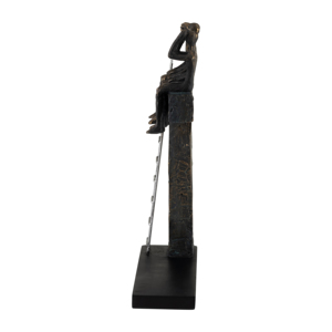Scultura Contemporanea in Poliresina con Figure Umane e Scala per Arredamento Soggiorno, Mensola e Arte da Bagno - Product Image 5