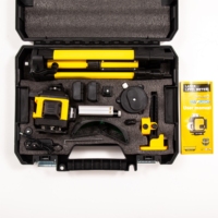 Niveau laser vert Novark XMHEK-P1074 16 lignes 360° sans fil multifonctionnel industriel pour la construction et la mesure DIY à auto-nivellement