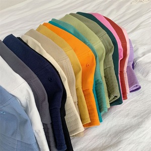 Mũ cá sấu cotton trơn màu đơn giản, unisex, du lịch, đi biển, chống nắng, tiện dụng - Product Image 5