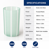 Juego de 8 Vasos de Cóctel de Cristal Transparente, Sin Plomo, Base Gruesa y Pesada, 4 Vasos Highball, 4 Vasos Rocks, para Bar en Casa, Whisky, OEM, Personalizado