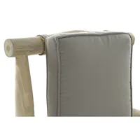 Siège en polyester gris clair SILLON avec hauteur 92 cm, largeur 65 cm, profondeur 80 cm