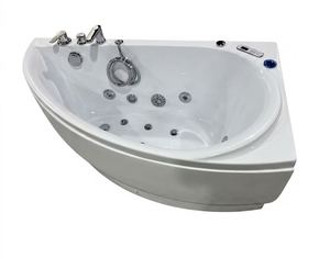 Baignoire Balnéo d'Angle en Acrylique de Haute Qualité, Vente Directe Usine, Installation <span class=keywords><strong>Facile</strong></span>, Spa Individuel, <span class=keywords><strong>Bain</strong></span> de Massage - Product Image 3