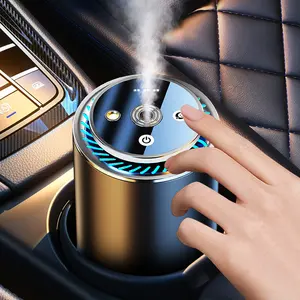 Luxury Car Air Freshener Essential Oil Aromatherapy Spray Car Aromatherapy Mist With Ambient Lighting