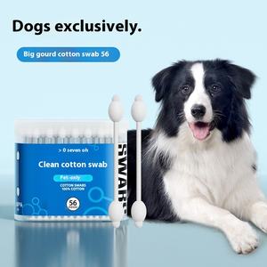 2025 recién llegado, paquete de 110 hisopos ecológicos <span class=keywords><strong>para</strong></span> mascotas, aceite esencial, barra de limpieza de oídos con líquido <span class=keywords><strong>para</strong></span> <span class=keywords><strong>lavar</strong></span> oídos <span class=keywords><strong>para</strong></span> gatos y perros - Product Image 2