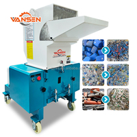 Broyeur de corde en plastique, broyeur de déchets de caoutchouc et de plastique, broyeur de bidons, machine de recyclage et de broyage industrielle pour plastiques