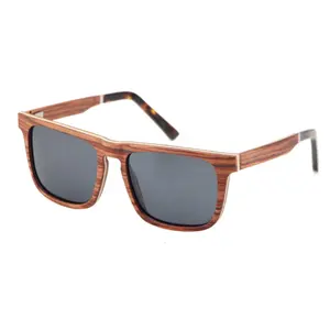 Экологичные солнцезащитные очки ручной работы WXP005, модные дизайнерские поляризованные деревянные солнцезащитные очки с УФ-защитой 400