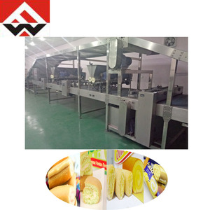 Nhà Cung Cấp Trung Quốc Swiss <span class=keywords><strong>Roll</strong></span> <span class=keywords><strong>Cake</strong></span> Full Auto Making Machines Dây Chuyền Sản Xuất Để Bán - Product Image 5