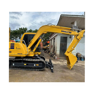 6 tonnes fournisseur réel vente directe Komatsu Pc60-7 pc70 pc55mr pc40 japon Original utilisé mini pelle sur chenilles pelle de Construction - Product Image 4