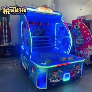 Machine <span class=keywords><strong>de</strong></span> jeu <span class=keywords><strong>de</strong></span> <span class=keywords><strong>basket</strong></span>-ball <span class=keywords><strong>à</strong></span> monnayeur pour <span class=keywords><strong>2</strong></span> enfants, modèle Happy Basketball Exchange, avec support anglais, pour usage intérieur - Product Image 5