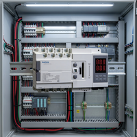 Commutateur de transfert automatique double alimentation NATUS NTDT85-250B-III 3P/4P AC230V 250A 8kV pour systèmes de secours (réseau électrique et générateur)