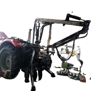 Grúa forestal telescópica CR04 para tractor de Malasia a la venta