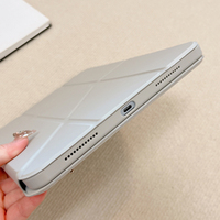 Étui de protection magnétique pour iPad Mini 6 2021, étui de protection pour iPad Mini 7, A17 Pro 2024, 8.3 pouces, détachable, transparent