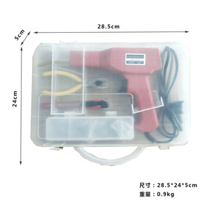 Kit d'outils de soudage plastique, machine de réparation par fusion à ultrasons pour réparation de pare-chocs automobiles avec accessoires - Product Image 4