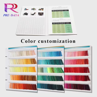 Fil à broder en viscose rayonne/polyester 120D/2, haute résistance coloré 108D/2 150D/2 pour machines à broder, vente en gros en vrac