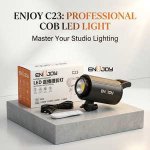 Lámpara LED Profesional ENUJOY C23 de 100W, 3 Colores de Luz, Video LED - Product Image 1