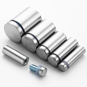 12*30mm or argent noir blanc publicité boulons et écrous en acier inoxydable brossé creux Type entretoise matériel boulons attaches - Product Image 5