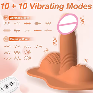 Vibrador Grande <span class=keywords><strong>con</strong></span> Control Remoto y 10 Modos de Vibración, Estimulador de Clítoris, Punto G y Anal, Juguete Sexual para Mujeres y Hombres - Product Image 3