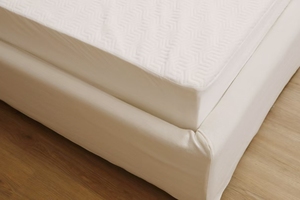 Bán Buôn Cotton Hữu Cơ Nệm Pad Thoáng Khí Máy Có Thể Giặt Nệm Bảo Vệ Tất Cả Các Kích Thước Cho Bộ Đồ Giường - Product Image 3