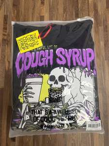 Eso es un montón horrible de COUPH SYRUP de alta calidad 100% algodón al por mayor High Street Alphabet Trendy Brand Loose Casual Hoodie - Product Image 6