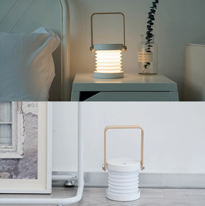 Lámpara de Noche para Bebés, Cuidado de la Vista, Control Táctil, Regulable, Lámpara de Noche Recargable, Linterna LED Plegable, Luz Blanca Cálida - Product Image 5