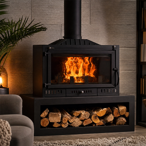 <span class=keywords><strong>Estufa</strong></span> de <span class=keywords><strong>Leña</strong></span> de Circulación de Aire Caliente de Calidad Europea a Precio Económico, <span class=keywords><strong>Estufa</strong></span> de Pellets de Madera <span class=keywords><strong>para</strong></span> Interiores con Agua - Product Image 1