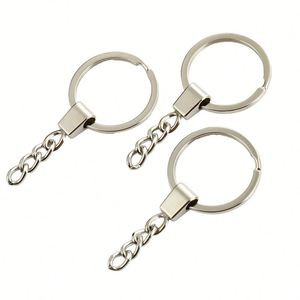 Bold 30MM Flat Ring Box <b>Carabiner</b> Fashionable Metal Pendant <b>Keychain</b> Cartoon Iron Style for Jewelry or Personal Use - Product Image 1