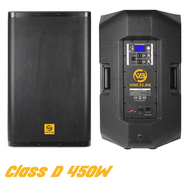 2022 Hot Sale 15 Inch 450W Professional Active Powered DJ Speaker Factory-Owned Own Factory