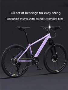 NOUVEAU Vélo Tout-Terrain 2026 pour Femmes et Hommes, Haute Performance, à Vitesse Variable, Amortisseur, Idéal pour la Randonnée et l'Usage Quotidien - Product Image 6