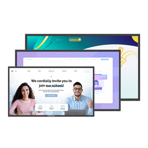 Écrans tactiles numériques infrarouges personnalisés 4K 43 50 55 pouces Éducation Enfants Mur Panneau plat interactif avec <span class=keywords><strong>OPS</strong></span> - Product Image 2