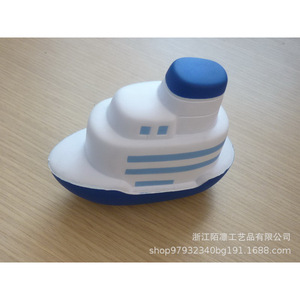 Pu Foam Boat Toy High <b>Rebound</b> Stress Relief Indoor Outdoor Play 2 To 4 Years Ready To Go Plastic Hull - Product Image 4