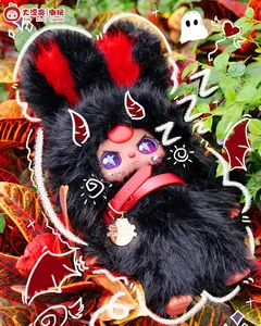 Baby Drei Doppel Reinkarnation Zufällige Katze Cartoon Weiches Geschenk Kinder Niedlich Mystery Blind Box Spielzeug Figuren Kuscheltiere Plüsch tier - Product Image 5