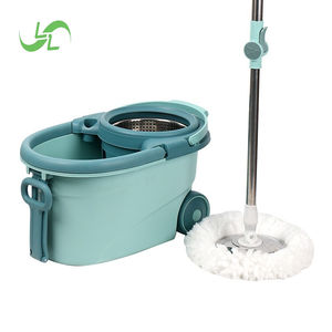 2025 ensemble de vadrouille rotative à double entraînement mains libres en acier inoxydable avec seau de vadrouille en plastique de coton <span class=keywords><strong>nettoyant</strong></span> de <span class=keywords><strong>sol</strong></span> facile pour <span class=keywords><strong>un</strong></span> usage domestique - Product Image 3