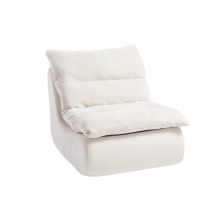 Combinaison modulaire en tissu moderne Sofa sectionnel en mousse haute résilience Siège unique pour meubles de salon