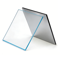 Panneau de fenêtre en polycarbonate résistant aux chocs, feuille de PC transparente solide