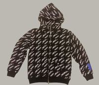 Ventes en gros de sweats à capuche personnalisés de haute qualité avec fermeture éclair intégrale pour la sublimation par transfert thermique