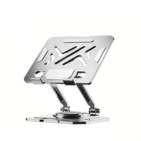 Support de tablette pliable rotatif à 360 degrés pour ordinateur de bureau, supports de tablette portables pour iPad