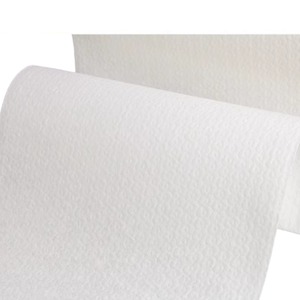 Rouleau d'essuie-tout de cuisine en pulpe de bois perforée et polyester pour évier et réfrigérateur, haute absorption d'huile, utilisation sèche et humide - Product Image 6