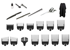 Cortadora <span class=keywords><strong>de</strong></span> <span class=keywords><strong>Pelo</strong></span> Profesional HTC AT-729B IPX 7 Totalmente Lavable <span class=keywords><strong>de</strong></span> Alta Calidad para Barberos y Uso Doméstico, Recortadora <span class=keywords><strong>de</strong></span> <span class=keywords><strong>Corte</strong></span> al Cero - Product Image 3