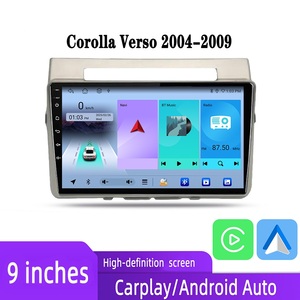 Radio Estéreo para Auto con Pantalla IPS <span class=keywords><strong>de</strong></span> 9 Pulgadas, Android, GPS, Amplificador, Carplay, Android Auto para <span class=keywords><strong>Toyota</strong></span> Corolla <span class=keywords><strong>Verso</strong></span> 2004-2009 - Product Image 1