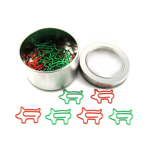 Lỏng đóng gói dễ thương động vật lợn hình giấy <span class=keywords><strong>Clip</strong></span> - Product Image 2