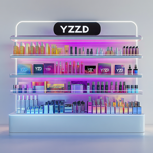 Retail Shop Cosmetics Skin Care Shampoo Facial Cream Corrugated <strong>Cardboard</strong> <strong>Display</strong> Stand Rack Perfume Make <strong>up</strong> <strong>Pop</strong> <strong>Display</strong> Stand - Product Image 6