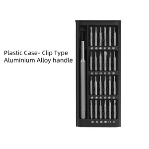 25-in-1 Chuyên Nghiệp Từ <span class=keywords><strong>Mini</strong></span> DIY OEM Công Cụ Sửa Chữa Kit Nhôm Nhựa Nhỏ Chính Xác Screwdriver Set Cho Máy Tính Điện Thoại - Product Image 5